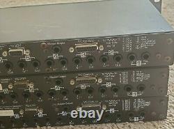 Lot of 3 Ashly VCM-88 Eight Channel VCA Matrixing Level Controller All Power On