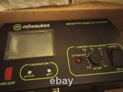 MILWAUKEE MC122 PH Controller with Mounting Kit & Probe Holder Open Box