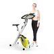 Magenetic Exercise Bike Withmulti Level Control Adjustable Lcd Machine Green Aa