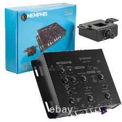 Memphis Audio 3 Way Electronic Crossover w Remote Level Control CX23 Processor