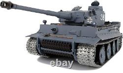 Modified HengLong 1/16 Remote Control German Tiger I Gray Color RC Tank Model