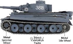 Modified HengLong 1/16 Remote Control German Tiger I Gray Color RC Tank Model