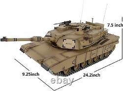 Modified TK7.0 HengLong 1/16 Remote Control US M1A2 Abrams Metal RC Tank Model