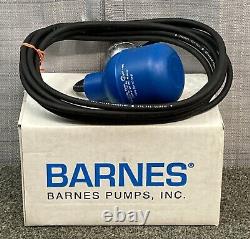 New Barnes 73616 Mercury Level Float Switch,'suspended' Signal Motor Control