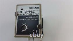 New Omron 61F-Gpn-Bc 24Vdc Conductive Level Controller ro