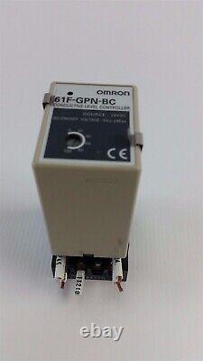 New Omron 61F-Gpn-Bc 24Vdc Conductive Level Controller ro