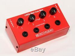 New REDCO Little Red Cue Box 4-Headphone Monitor Box withIndividual Level Control