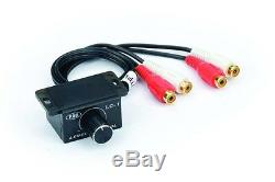 PAC Audio RCA Inline Signal Line Level Remote Volume / Gain Sub Controller LC-1