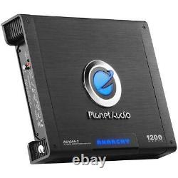 Planet Audio AC1200.2 2-Channel 1000W Car Amplifier with Remote Level Control