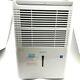 Portable Dehumidifier With Drain 35 Pint 215 Sq. Ft Drain Large Rooms White New