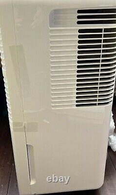 Portable Dehumidifier With Drain 35 Pint 215 Sq. Ft Drain Large Rooms White New