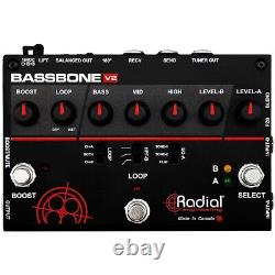 Radial Engineering Bassbone V2 Bass Preamp and DI Box Refurbished