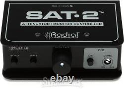 Radial SAT-2 Stereo Audio Attenuator & Monitor Controller