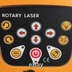 Ridgeyard Automatic Self-Leveling Rotary Laser Level Red Beam Remote Control