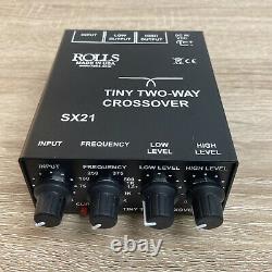 Rolls SX21 Tiny Two-Way Crossover withLevel Controls