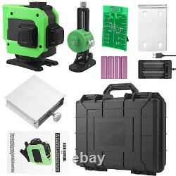 Self Leveling Green Laser Level 360 Degree Cross Line Remote Control &Lift Table