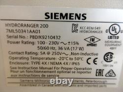 Siemens 7ML50341AA01 HydroRanger 200 Ultrasonic Level Controller Enclosure Only