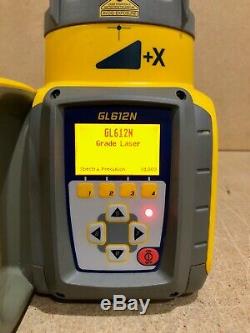 Spectra Precision GL612N Rotary Grade Laser Level With Remote Control, Receiver