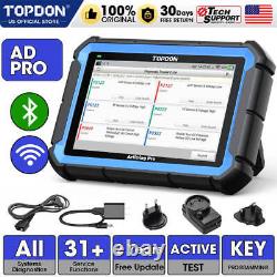 TOPDON AD PRO Car Diagnostic Tool OBD2 Scanner ABS SRS SAS EPB TPMS BMS Reset