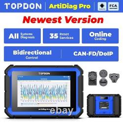 TOPDON ArtiDiag PRO Scanner Auto All Diagnostic Bidirectional Scan Online Coding