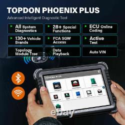 TOPDON OE-Level All System Diagnostic Scan Tool Bidirectional Control ECU Coding