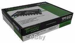 Timpano TPT-EQ7 7 Band Graphic Equalizer 7 Volt EQ with Subwoofer Level Control