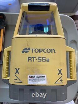 Topcon RT-5SA Dual Slope Machine Control Grade Laser Level