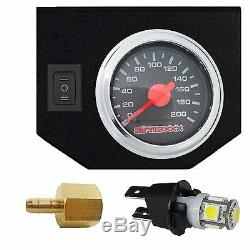 Tow Assist Control In Cab Air Height Control Electric Switch Kit & Gauge Panel