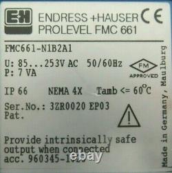 Used Endress+hauser Fmc661-n1b2a1 Level Control Fmc661 Transmitter Fmc661n1b2a1