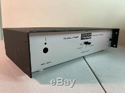 Vintage Shure M62V Level Loc Audio Level Controller Rare Preamplifier AS-IS