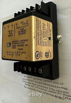 Warrick Controls 27A 1DO LIQUID LEVEL CONTROL (GROUND BAR DAMAGE)