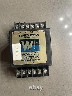 Warrick Controls Series 27A 1D0 27A1D0 CONDUCTIVITY BASED LIQUID LEVEL CONTROL