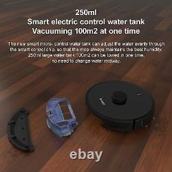 Wet & Dry Vacuum Cleaning Robot Mopping Sweep & Self-Empty Base Robot Vacuum US