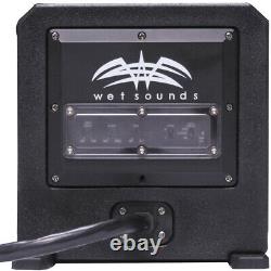Wet Sounds Stealth AS-6 250 Watts Active Subwoofer Enclosure Used Acceptable
