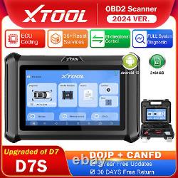 XTOOL D7S Auto Diagnostic Bidirectional Scanner IMMO Programming Tool DOIP/CANFD