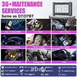 XTOOL D7S Auto Diagnostic Bidirectional Scanner IMMO Programming Tool DOIP/CANFD