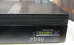 Yamaha M-4 power amplifier with LED watt meters, R/L level controls, and more