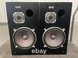 Yamaha NS-500 2-Way Vintage Home Theater Loudspeaker With High Level Control Rare