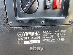 Yamaha NS-500 2-Way Vintage Home Theater? Loudspeaker With High Level Control Rare